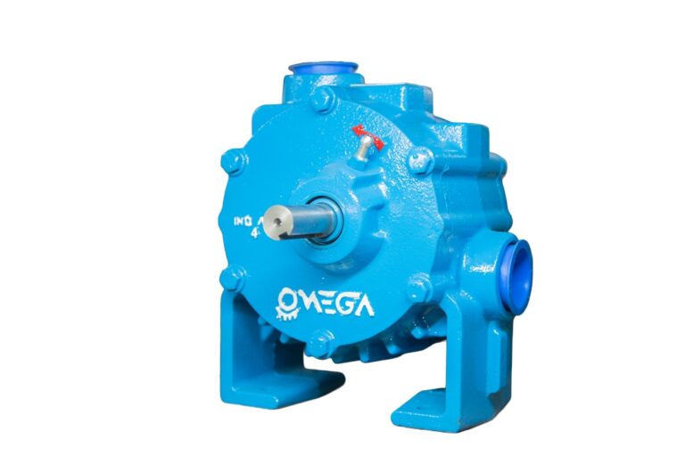 Bomba de vacío VM 350 Omega Solari sobre fondo blanco