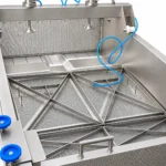 Mesa desueradora para tina quesera elevada