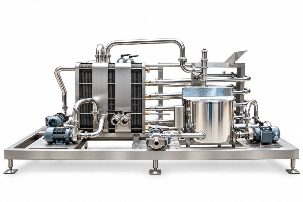 Pasteurizador de leche chango